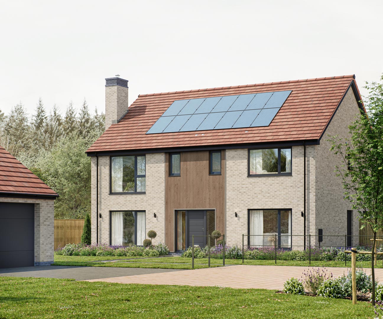 Cameron Hall Homes, The Dunstanburgh housetype CGI visualisation