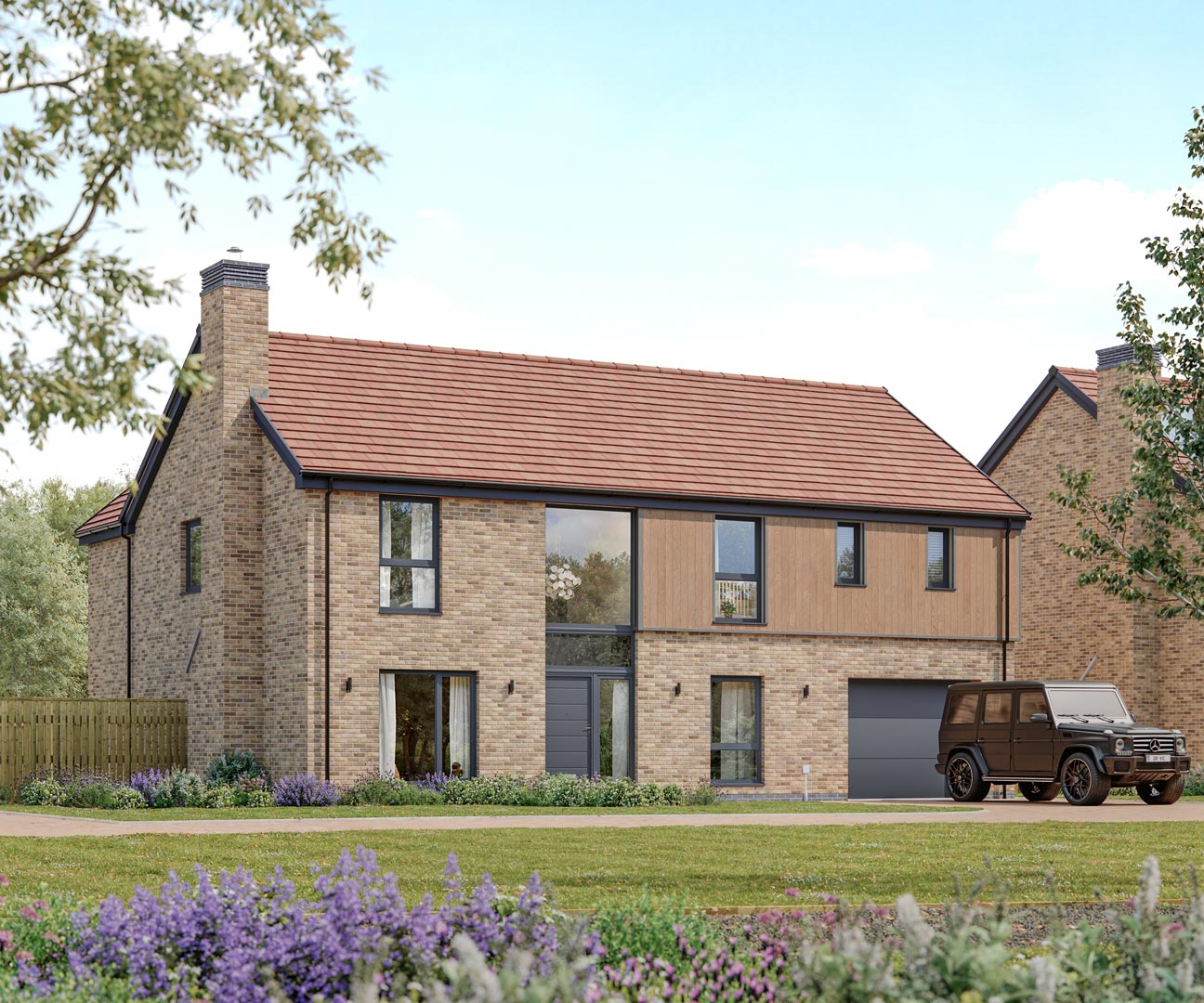 Cameron Hall Homes CGI suite visualisation
