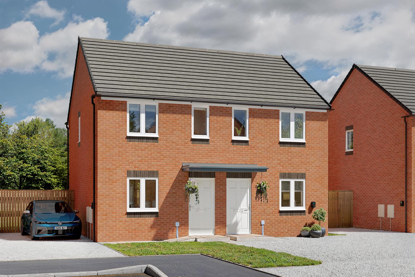 NorthCountry Homes housetype CGI visualisation, alternate view
